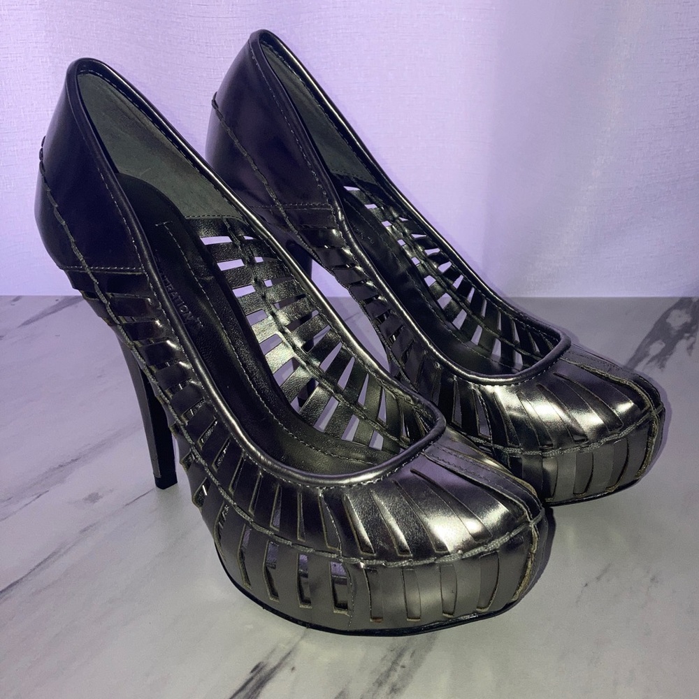 Bcbgeneration Metallic Estrella Platform Heels - image 4